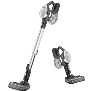 Moosoo Cordless Vacuum 4 in 1 Lightweight Stick Vacuum Cleaner M8 Plus